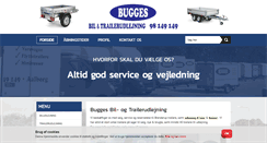 Desktop Screenshot of bugges.dk